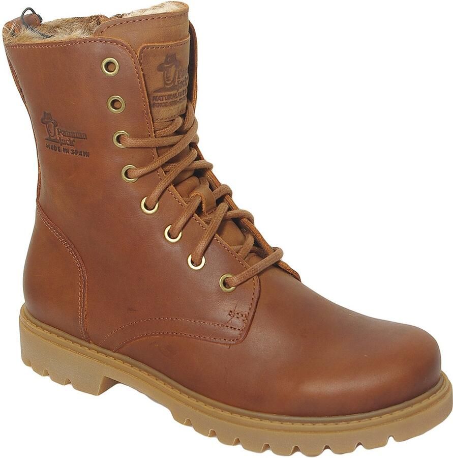 Panama Jack Frisia B29 veterschoenen biker napa grass cuero bark