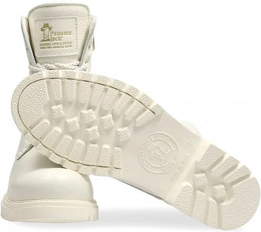 Panama Jack Veterboot Frisia B4 Blanco Crème Warm Gevoerd - Foto 6