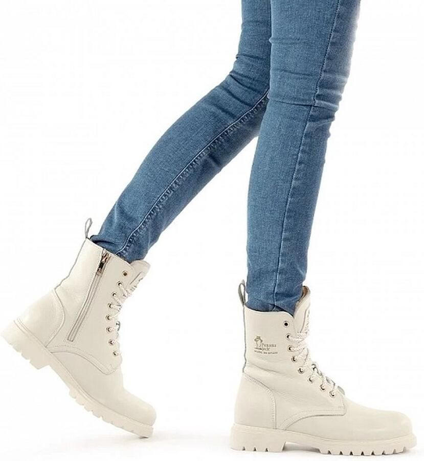 Panama Jack Veterboot Frisia B4 Blanco Crème Warm Gevoerd - Foto 4