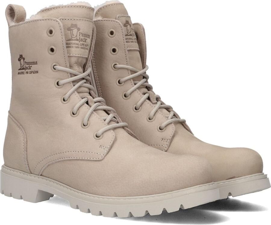 Panama Jack FRISIA B8 Volwassenen VeterlaarzenHalf hoge schoenen Kleur Wit beige - Foto 9
