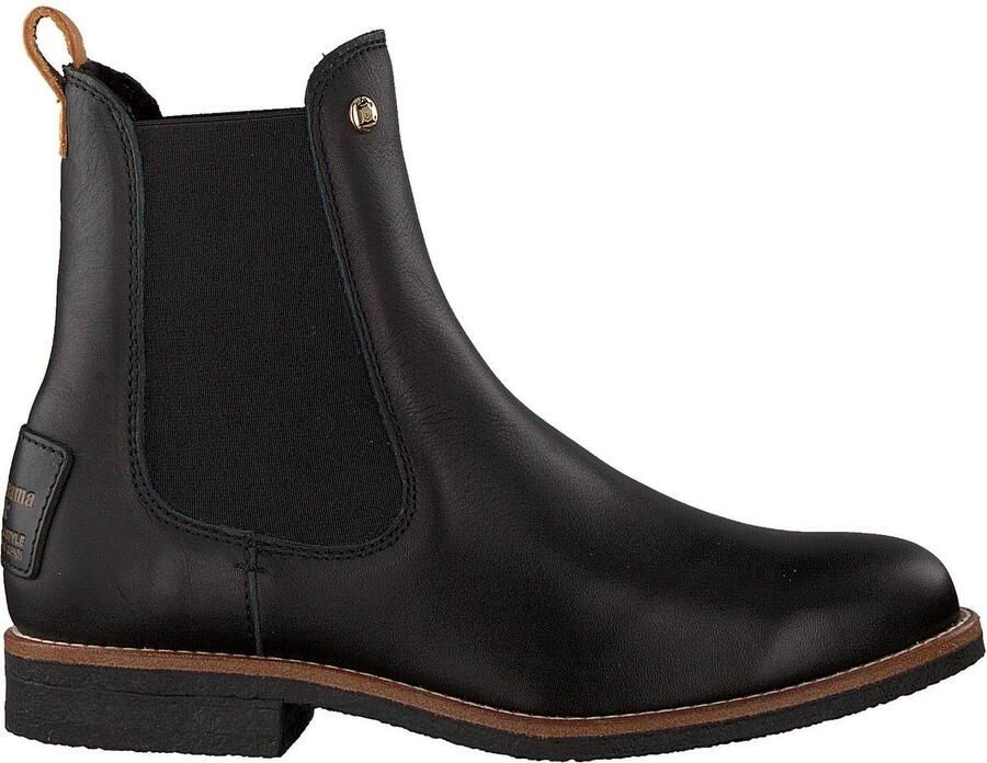 Panama Jack Dames Chelsea Boots Gillian Igloo Travelling B1 Zwart