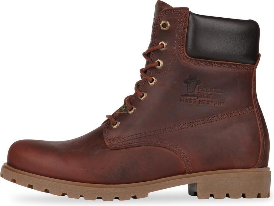 Panama Jack Veterschoenen hakken veterschoenen outdoorschoen met decoratieve naden - Foto 9