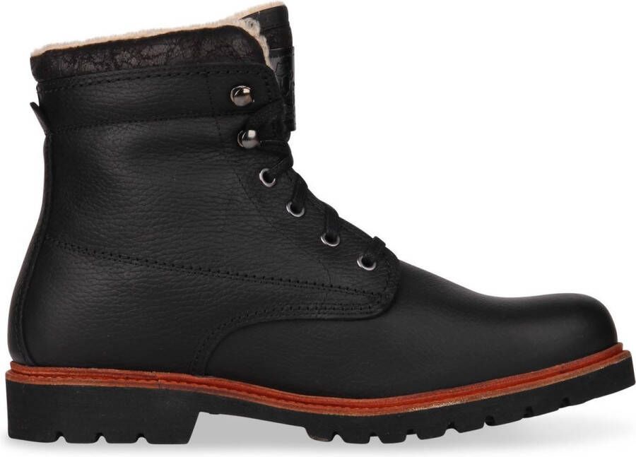Panama Jack Heren Veterschoenen 03 Aviator C2 Napa Grass Negro Black Zwart