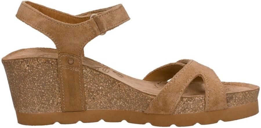 Panama Jack Julia B74 Velour Damesschoenen sandalen Schors