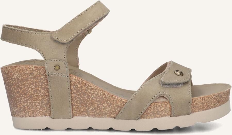 Panama Jack Julia Sandalen Met Sleehak Dames Groen - Foto 3