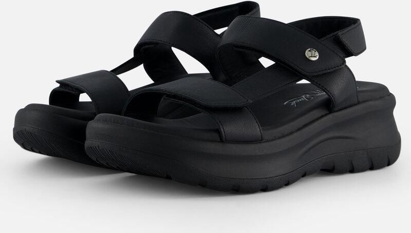 Panama Jack Plateausandalen Noor sandalette zomerschoen klittenbandschoen met gevoerde binnenzool - Foto 3