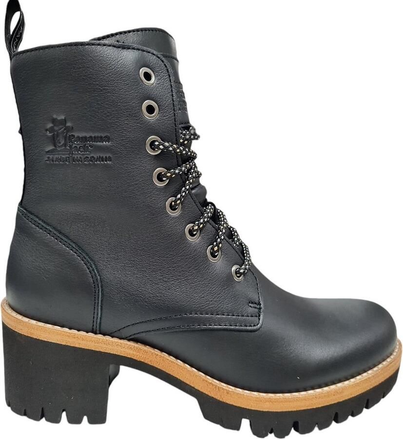 Panama Jack Padma B2 Napa Black Dames Veterboots Zwart