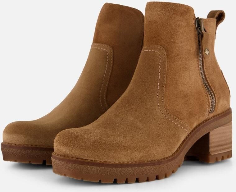 Panama Jack Pauline B13 Enkellaarsjes cognac Suede Dames - Foto 2