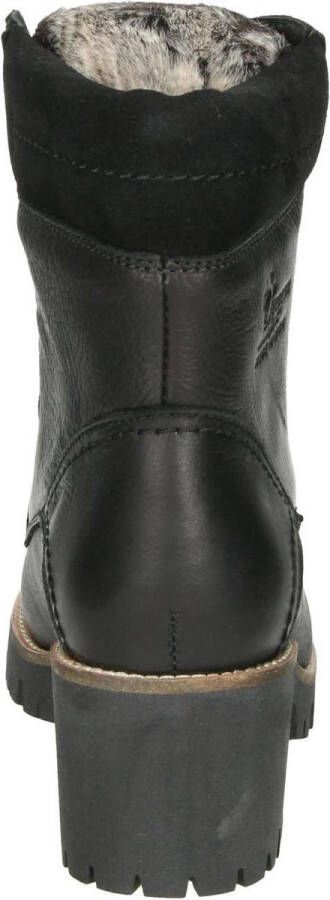 Panama Jack PHOEBE~B17~~~~~~~~~~~~~~~~~~~~ Hoge sneakersVeterlaarzenDames veterschoenenDames sneakersHalf-hoge schoenen Zwart - Foto 9