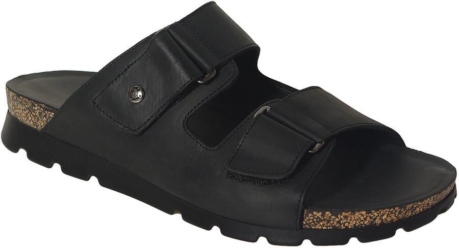 Panama Jack Sael slippers napa grass negro black