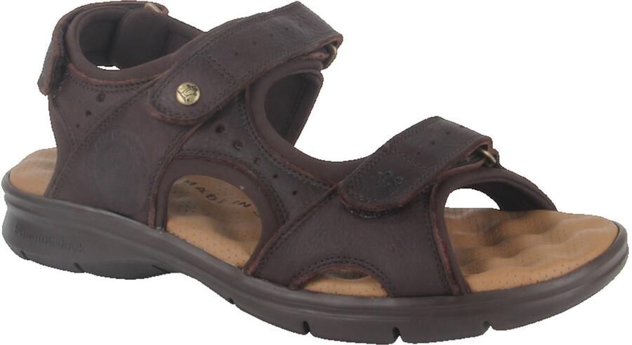 Panama Jack Salton heren sandalen sportief bruin