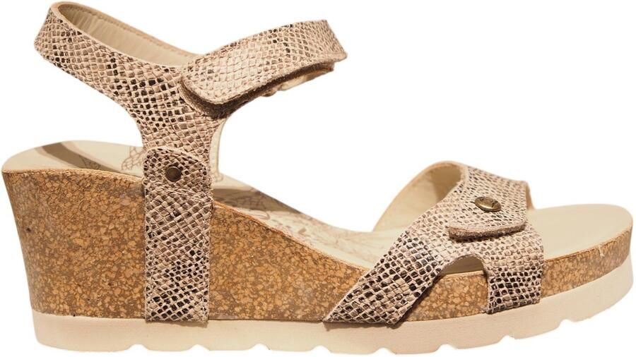 Panama Jack Sandaal Julia B88 Napa Natural Beige Print