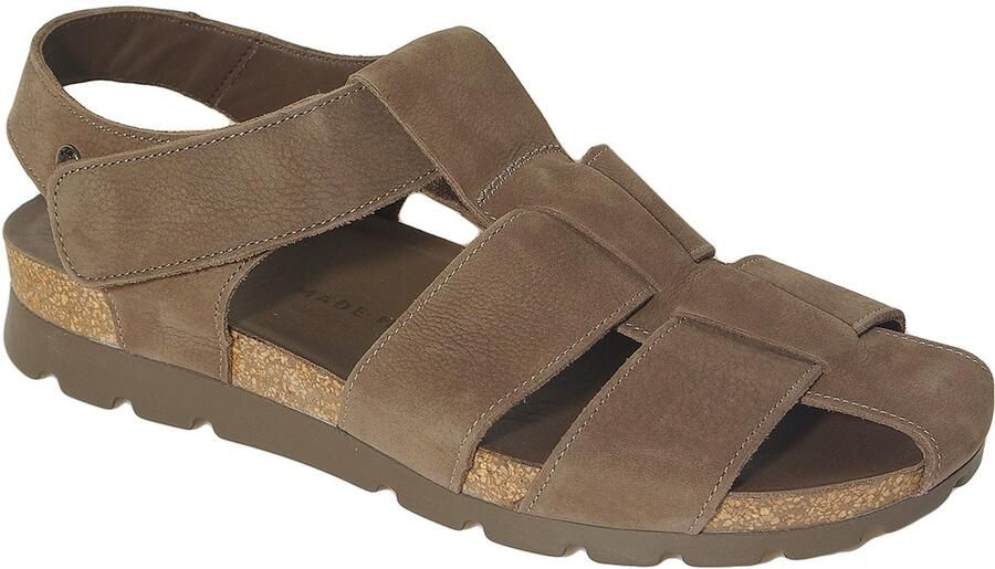 Panama Jack Stanley sandalen nobuck gris grey