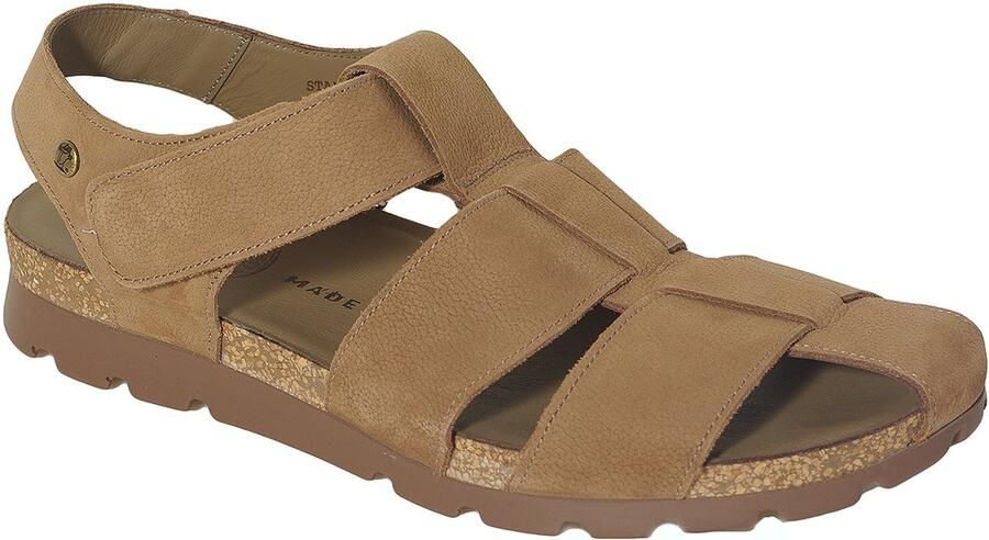 Panama Jack Stanley sandalen nobuck taupe