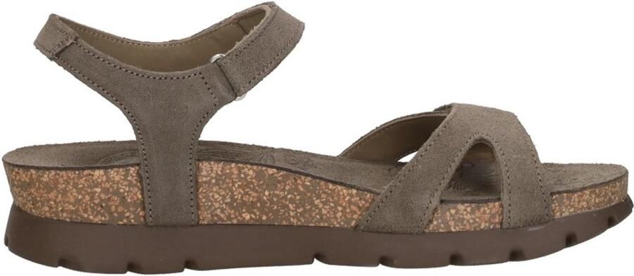 Panama Jack Sulia Sandalen Plat Taupe