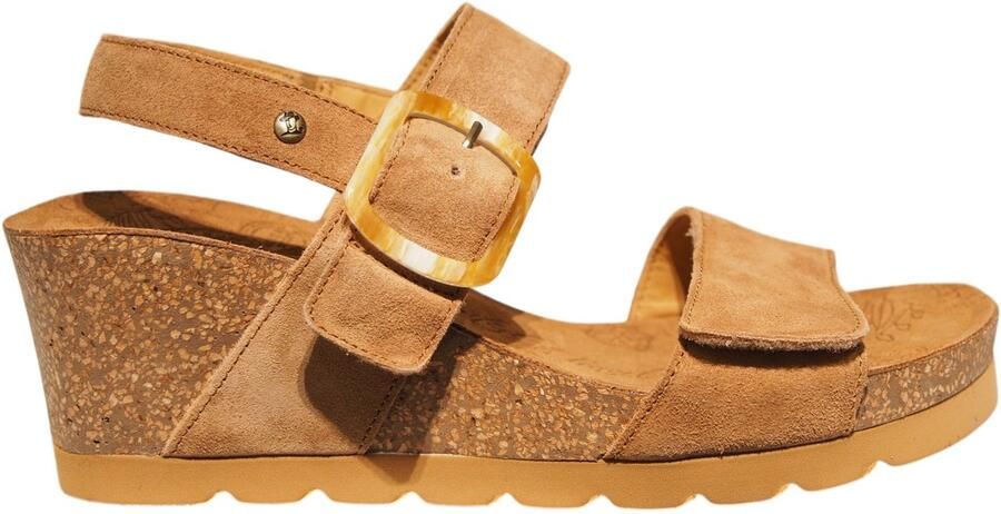 Panama Jack Valle Sandalen bruin Suede