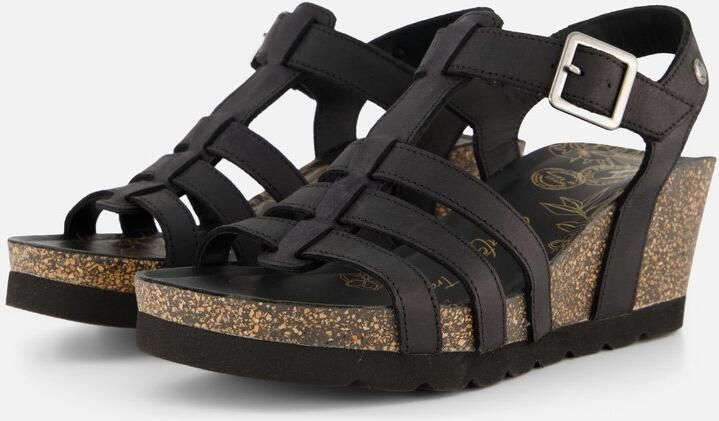 Panama Jack Vero B3 Napa Grass Damessandaal Zwart