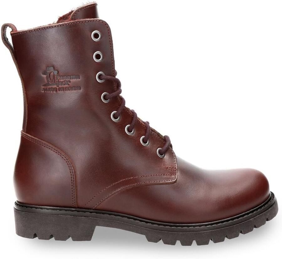 Panama Jack Veterboot Frisia B45 Burdeos Burgundy Rood Warm Gevoerd