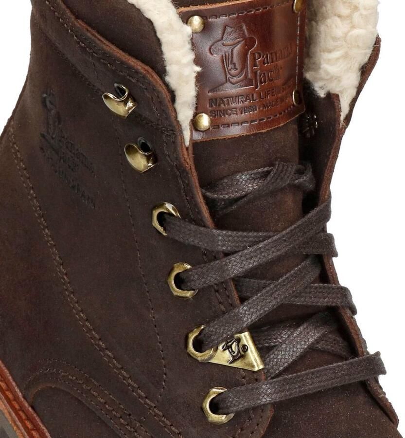 Panama Jack Veterboot P03 Aviator Marron Brown Warm Gevoerd