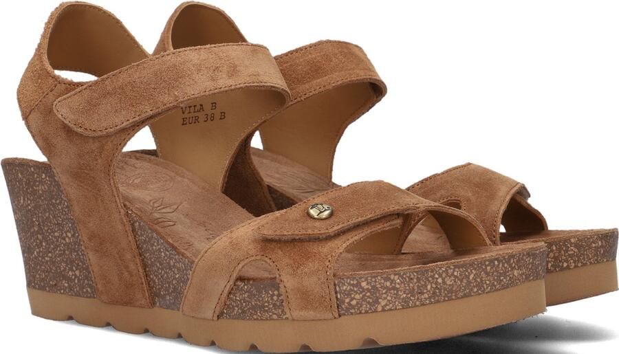 Panama Jack VILA B3 VELOUR Volwassenen Sandalen met hakDames Sandalen Taupe - Foto 8