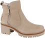 Panama Jack Pauline B17 dames enkellaarzen sportief beige - Thumbnail 2