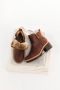 Panama Jack Stijlvolle Bruine Enkellaarzen met Faux Fur Voering Brown Dames - Thumbnail 3