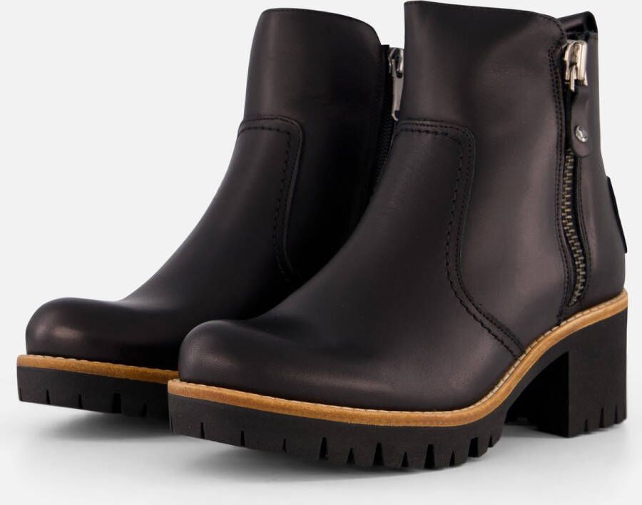 Panama Jack Pauline Travelling B2 enkellaarsjes zwart Dames Leer - Foto 4