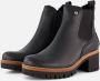 Panama Jack Pia B34 Chelsea boots zwart Nubuck Dames - Thumbnail 1