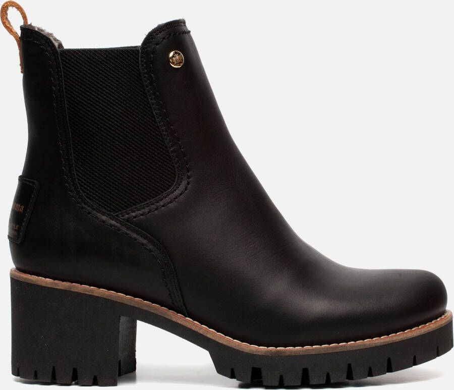 Panama Jack Pia Trav B1 Chelsea boots zwart Leer Dames