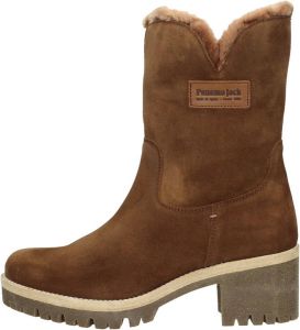 Panama Jack Boots Cognac Suede 198417 Dames Suède