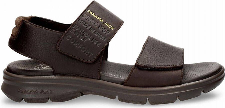 Panama Jack Sandalen Rusell Klittenbandschoen zomerschoen vakantieschoen met zachte leren binnenzool