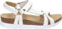 Panama Jack Stijlvolle platte sandalen voor vrouwen White Dames - Thumbnail 1