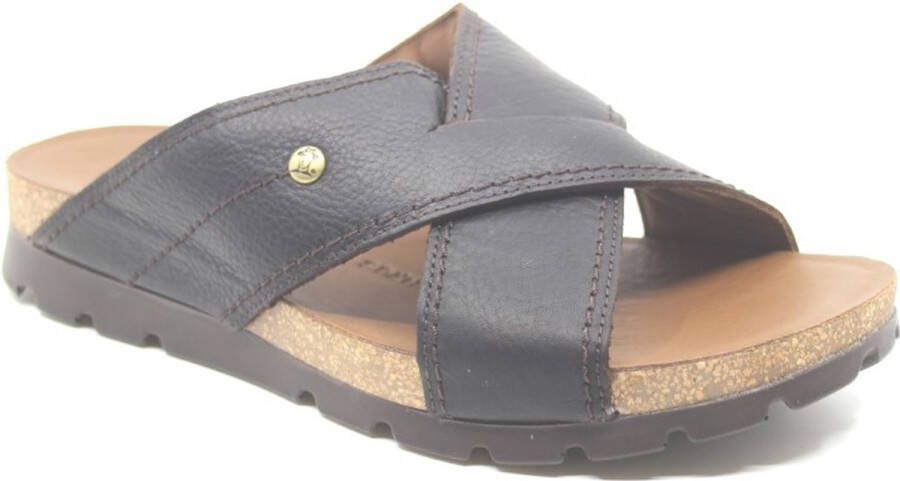 Panama Jack SALMAN Bruine heren slippers