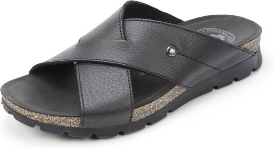 Panama Jack Salman C14 Sandalen zwart grijs