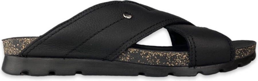 Panama Jack Salman C14 Sandalen zwart grijs