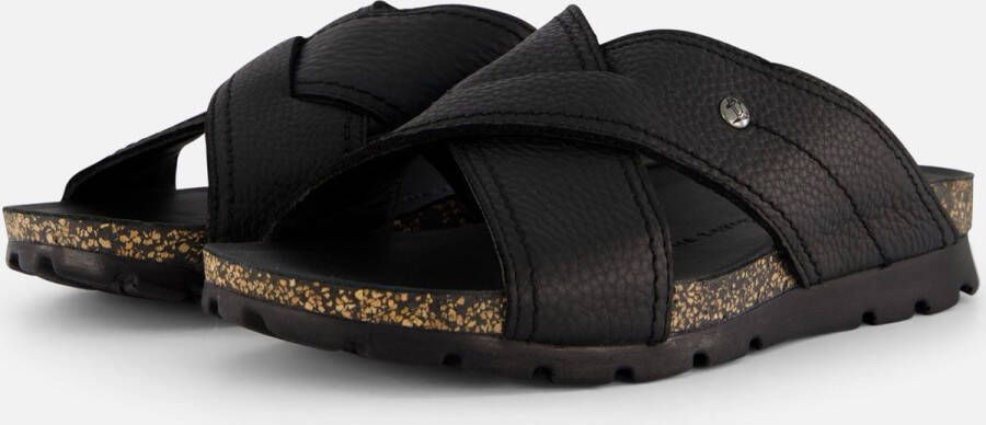 Panama Jack Salman C14 Sandalen zwart grijs