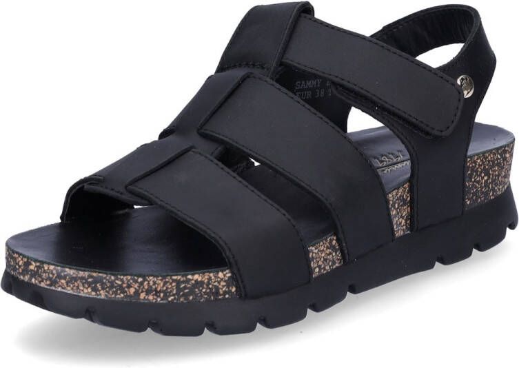 Panama Jack Sammy Sandalen Dames Zwart