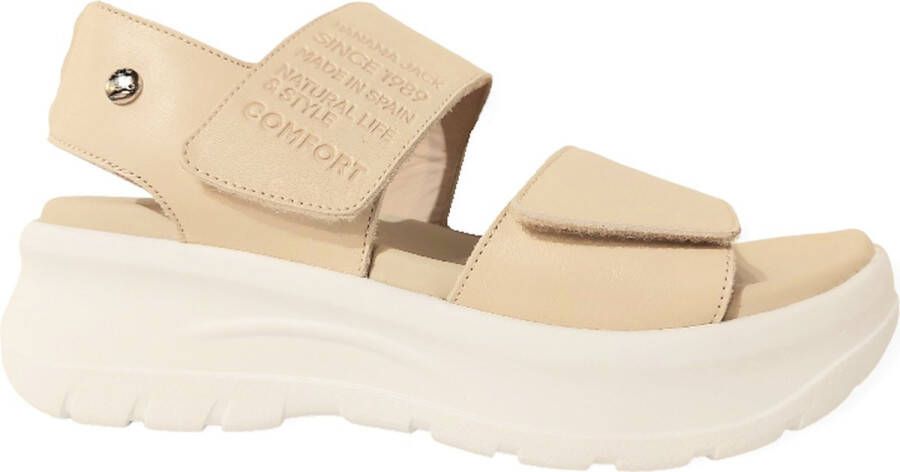 Panama Jack Panam Jack Noah dames sandaal Off White - Foto 3
