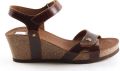 Panama Jack JULIA CLAY B1 Volwassenen Sandalen met hak Bruin - Donkerbruin