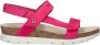 Panama Jack Platte Sandalen met Plakstrip Pink Dames - Thumbnail 1