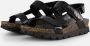 Panama Jack Casual Platte Sandalen met Plakband Black Dames - Thumbnail 2