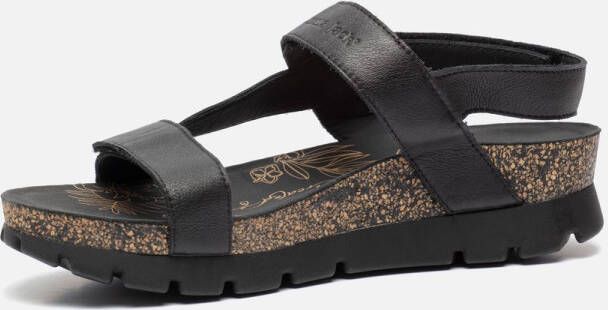 Panama Jack Selma B4 Sandalen zwart Leer Dames
