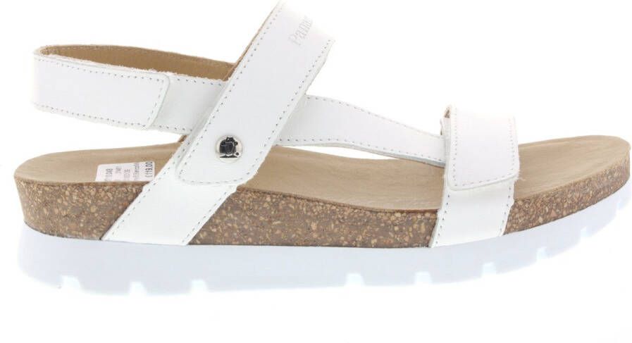 Panama Jack Stijlvolle Platte Sandalen voor de Zomer White Dames