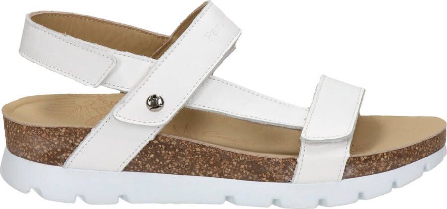 Panama Jack Stijlvolle Platte Sandalen voor de Zomer White Dames