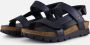 Panama Jack Glanzende Platte Sandalen Blue Dames - Thumbnail 5