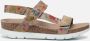 Panama Jack Selma Tropical B1 Sandalen roze Leer Dames - Thumbnail 1