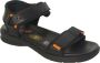 Panama Jack Stijlvolle Platte Sandalen Black Heren - Thumbnail 1