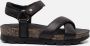 Panama Jack Zwarte Plateau Sandalen Serena Black Dames - Thumbnail 2