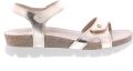 Panama Jack sandalen Sulia Shine in glanzende metallic-look - Goudkleur