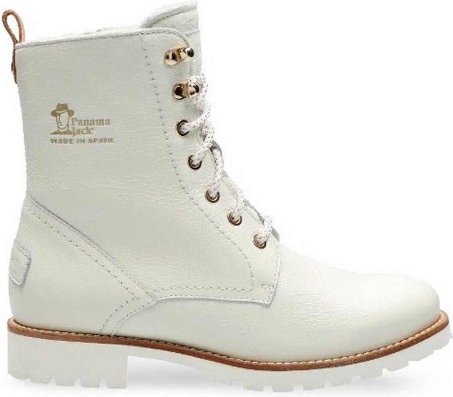 Panama Jack Veterboot Fara Igloo Trav B3 Blanco Crème Vacht Gevoerd 7½